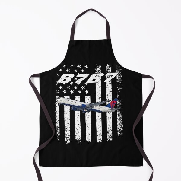 Item preview, B767 Patriotic American Flag Jet designed and sold by Emberglowo.
