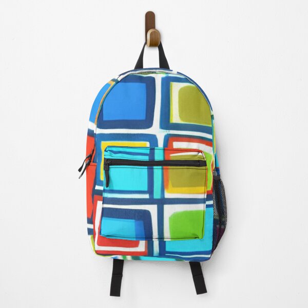Item preview, Vibrant Modern Geometric Square Abstract Pattern designed and sold by AlxVel.