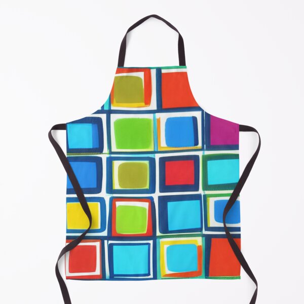 Item preview, Vibrant Modern Geometric Square Abstract Pattern designed and sold by AlxVel.