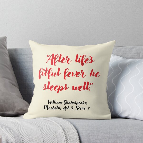 Item preview, Ace Shakespeare Quote from Macbeth designed and sold by CharlottePlaceArt.