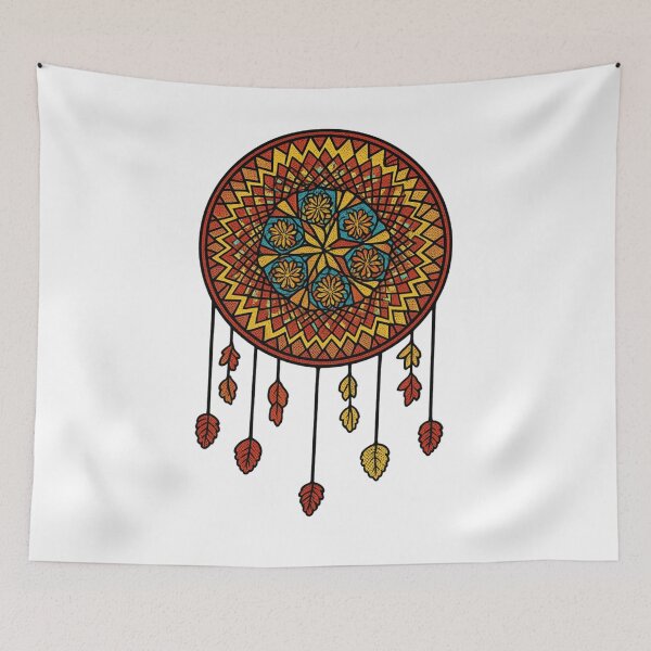 Item preview, Dream Catcher With Feathers On Hanging Elements. designed and sold by Dinasshop.