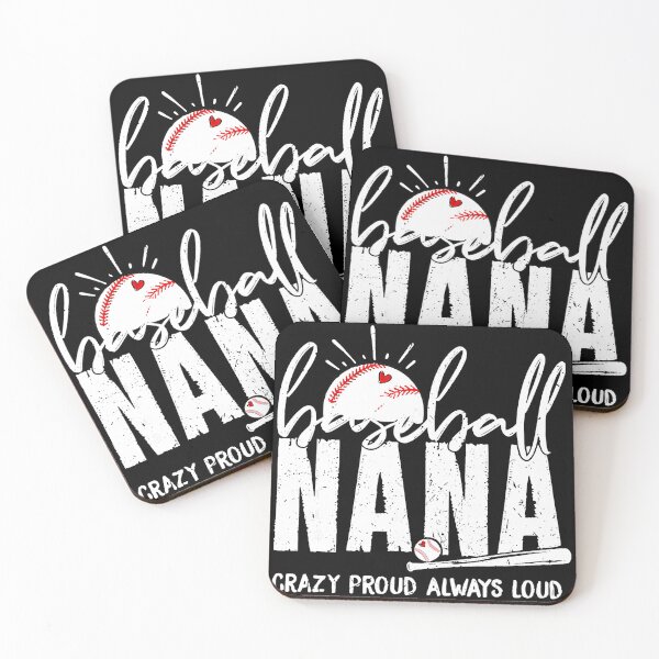 Item preview, Baseball Nana Crazy Proud Always Loud Funny designed and sold by miaa-artistshop.