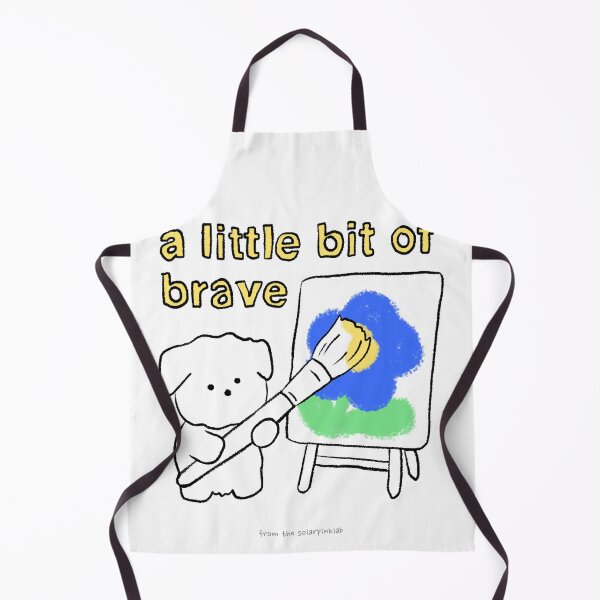 Item preview, A Little Bit of Brave Pup designed and sold by solarpink.