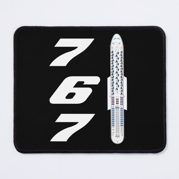 Item preview, Boeing 767 Seat Map Aviation Design designed and sold by Emberglowo.