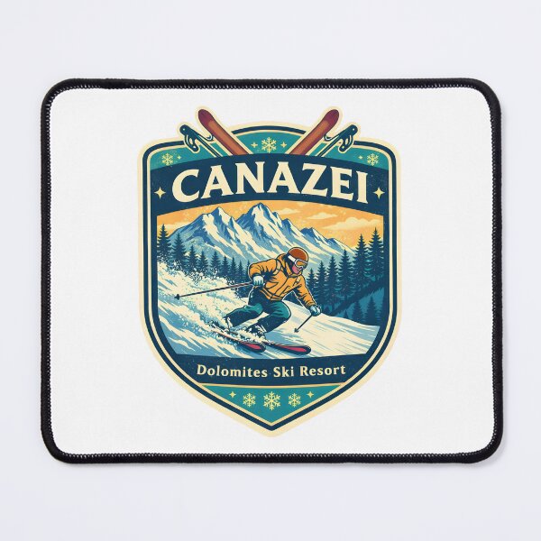 Item preview, Canazei dolomites ski resort designed and sold by trendie-tees.