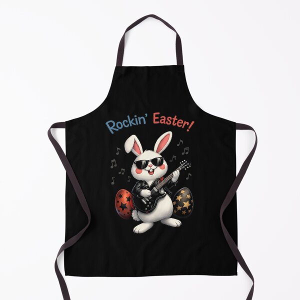 Item preview, Rockin' Easter Bunny Electric Guitar designed and sold by Dmo3HarkoArt.