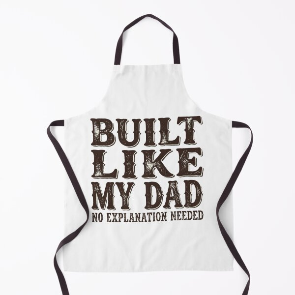Item preview, Built Like My Dad No Explanation Needed Shirt – Funny Dad Bod Gift Tee designed and sold by Anastasiia Yurevych.