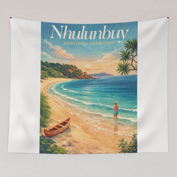 Item preview, Nhulunbuy Northern Territory Gove Peninsula Arnhem Land Coast designed and sold by Places On Earth.