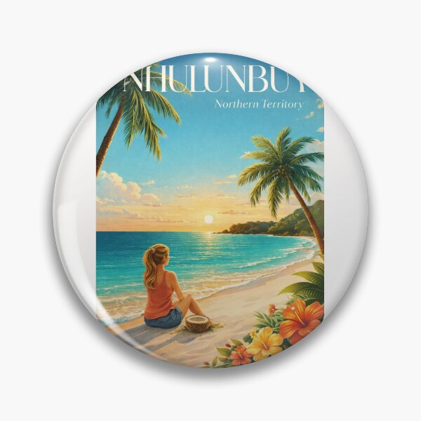 Item preview, Nhulunbuy Northern Territory Arnhem Land Tropical Beach Coast designed and sold by Places On Earth.