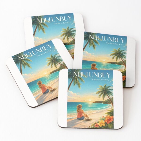 Item preview, Nhulunbuy Northern Territory Arnhem Land Tropical Beach Coast designed and sold by Places On Earth.