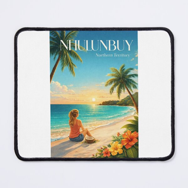 Item preview, Nhulunbuy Northern Territory Arnhem Land Tropical Beach Coast designed and sold by Places On Earth.