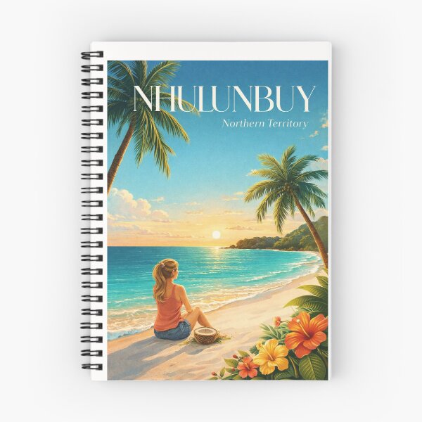 Item preview, Nhulunbuy Northern Territory Arnhem Land Tropical Beach Coast designed and sold by Places On Earth.