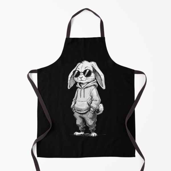 Item preview, Cool Bunny in Sunglasses and Hoodie Sketch designed and sold by Dmo3HarkoArt.