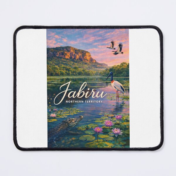 Item preview, Jabiru Northern Territory Kakadu National Park Wetlands Wildlife designed and sold by Places On Earth.