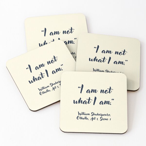 Item preview, Lit Shakespeare Quote from Othello designed and sold by CharlottePlaceArt.