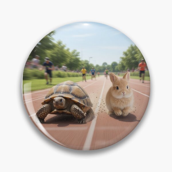 Item preview, Tortoise and Hare designed and sold by RiverFong.