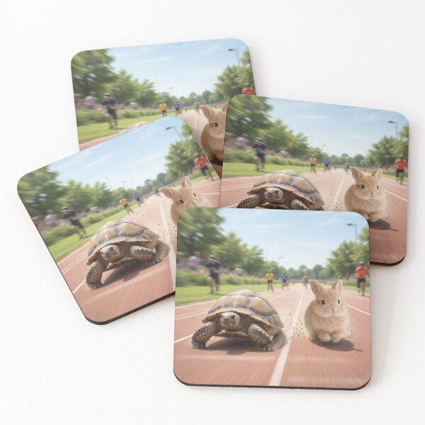 Item preview, Tortoise and Hare designed and sold by RiverFong.