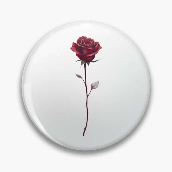Item preview, Red rose watercolor designed and sold by uunaa.