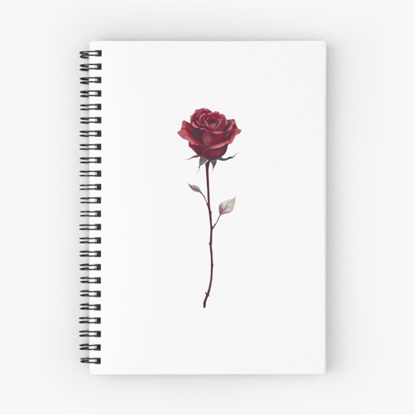 Item preview, Red rose watercolor designed and sold by uunaa.