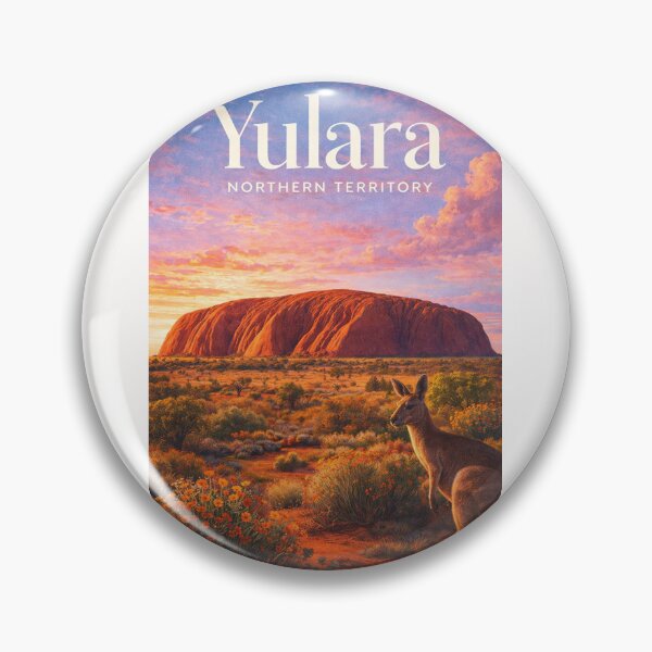 Item preview, Yulara Northern Territory Ayers Rock Kangaroo Red Centre designed and sold by Places On Earth.