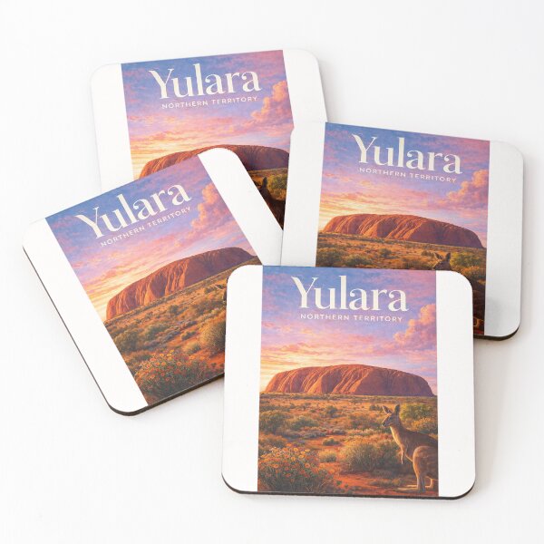 Item preview, Yulara Northern Territory Ayers Rock Kangaroo Red Centre designed and sold by Places On Earth.