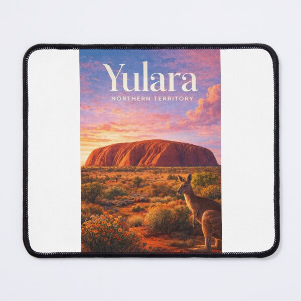 Item preview, Yulara Northern Territory Ayers Rock Kangaroo Red Centre designed and sold by Places On Earth.