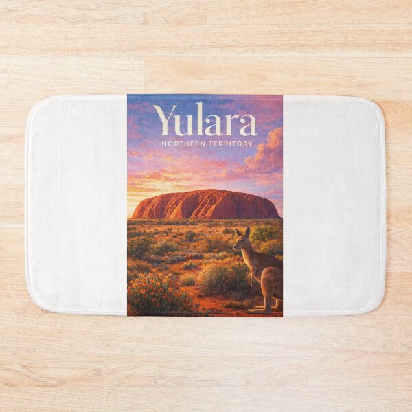 Item preview, Yulara Northern Territory Ayers Rock Kangaroo Red Centre designed and sold by Places On Earth.