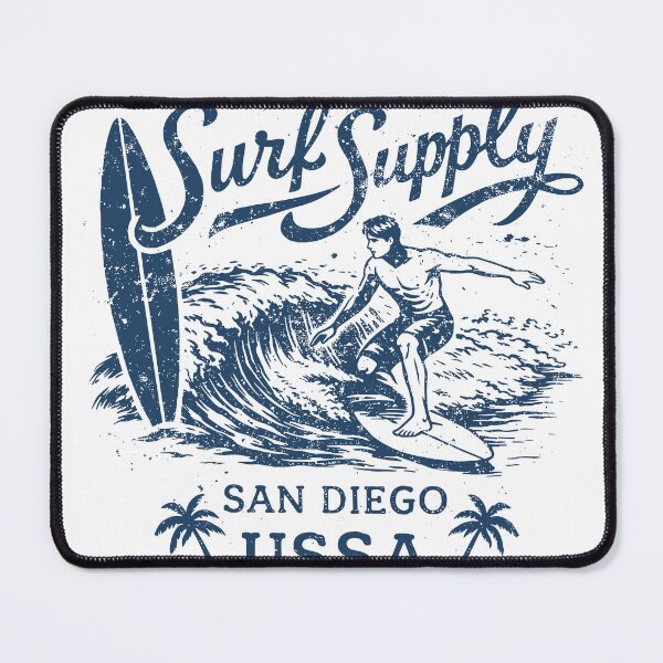Item preview, California Surf Supply San Diego T-Shirt designed and sold by Matinez Pink.