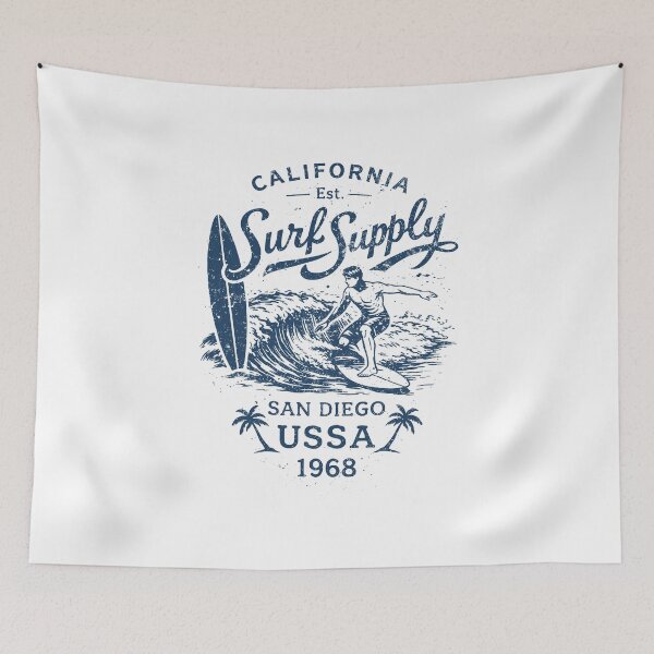 Item preview, California Surf Supply San Diego T-Shirt designed and sold by Matinez Pink.