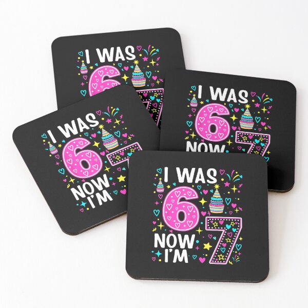 Item preview, I Was 6 Now I’m 7 Funny Birthday  designed and sold by gladysenglish.