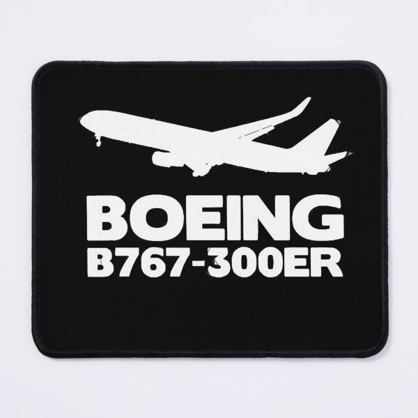 Item preview, Boeing 767-300ER Airplane Silhouette designed and sold by Emberglowo.