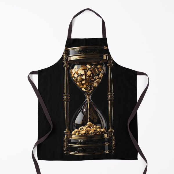 Item preview, Time is Gold - Memento Mori Hourglass designed and sold by THEARTCURATİON .