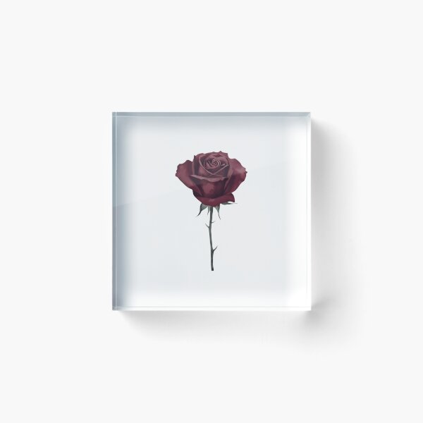 Item preview, Red rose watercolor designed and sold by uunaa.
