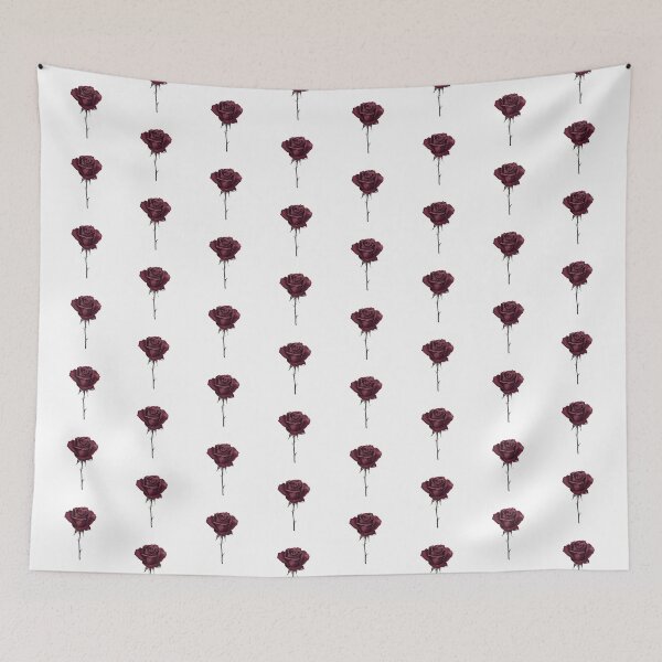 Item preview, Red rose watercolor designed and sold by uunaa.
