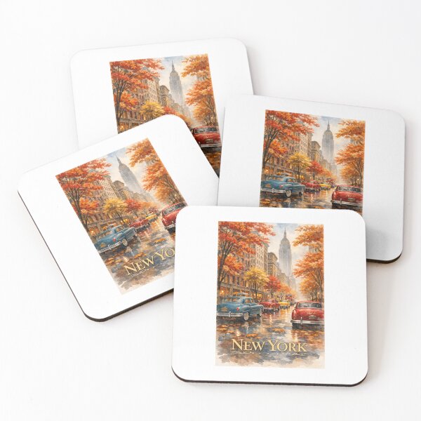 Item preview, New York vintage Colorful Poster  designed and sold by Style2Vie.