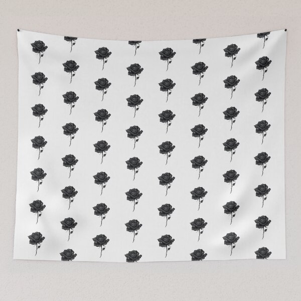 Item preview, Black rose watercolor designed and sold by uunaa.