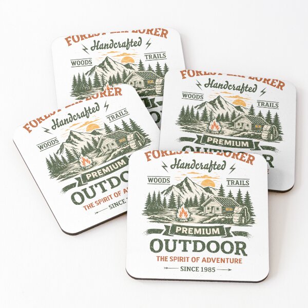 Item preview, Forest Explorer Premium Outdoor Adventure designed and sold by Matinez Pink.