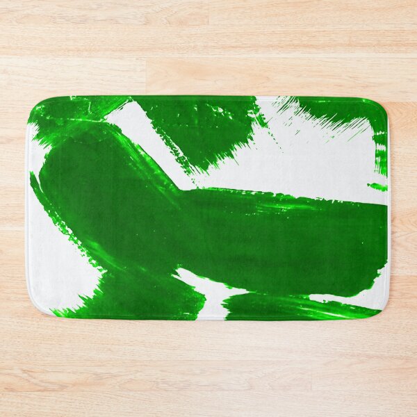 Item preview, Green brush strokes designed and sold by from Carbonizzo.