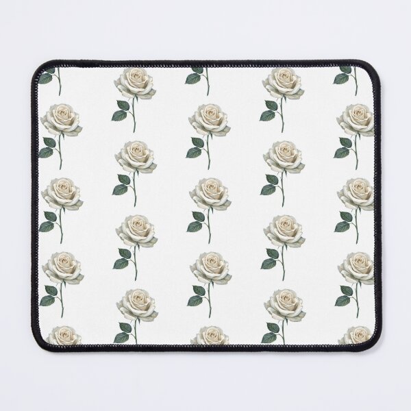 Item preview, White rose watercolor designed and sold by uunaa.