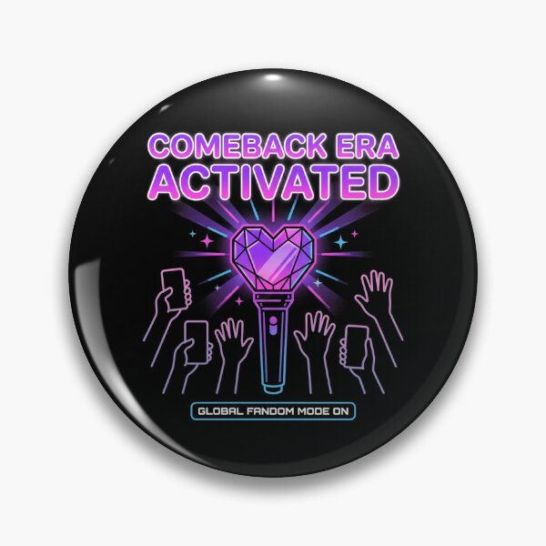 Item preview, Kpop Comeback Era Activated Fan Lightstick Design designed and sold by ChipchaOddities.