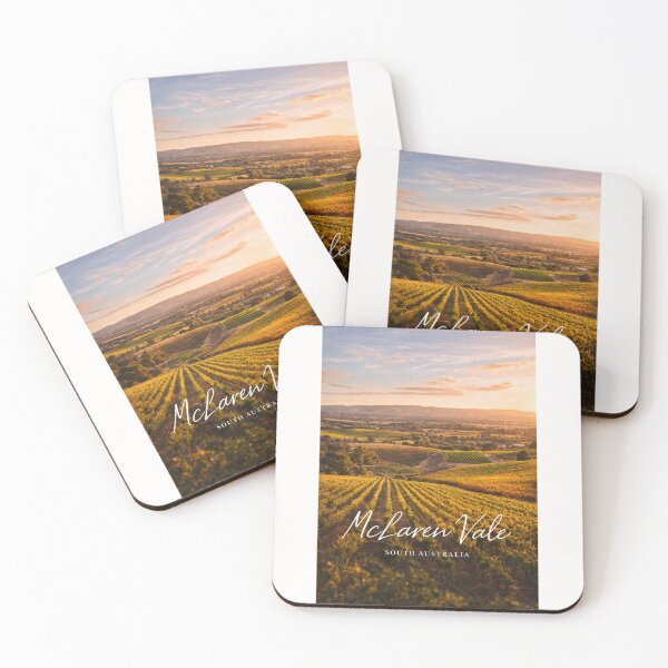 Item preview, McLaren Vale South Australia Vineyard Rows Fleurieu Peninsula Wine Region designed and sold by Places On Earth.