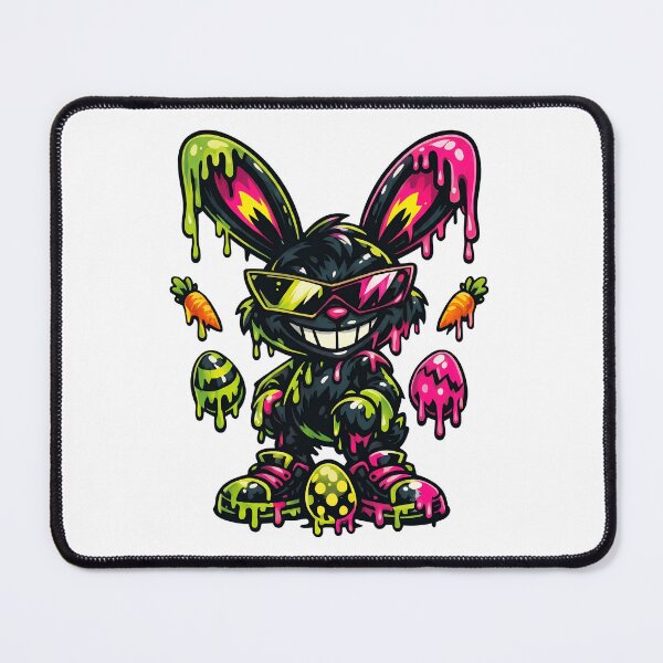 Item preview, Neon Slime Drip Cool Rabbit Easter designed and sold by Dmo3HarkoArt.