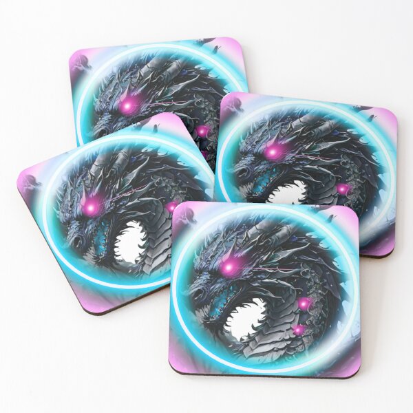 Item preview, Cyber Dragon: Neon Mecha Beast Aesthetic designed and sold by Diseño que alegran tu día.