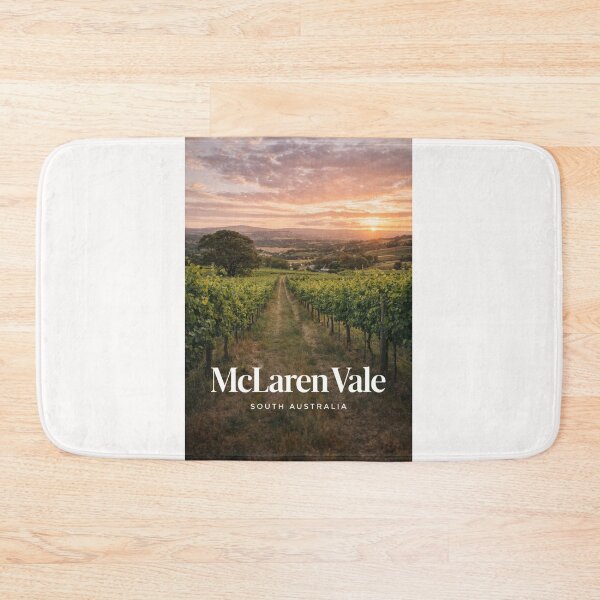 Item preview, McLaren Vale South Australia Vineyard Path Sunset Fleurieu Peninsula designed and sold by Places On Earth.