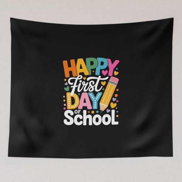 Item preview, Happy First Day of School 1st Day Of School Hello School Back To School designed and sold by IdunayaStore.