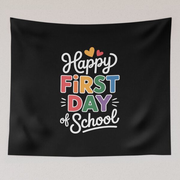 Item preview, Happy First Day of School  designed and sold by IdunayaStore.