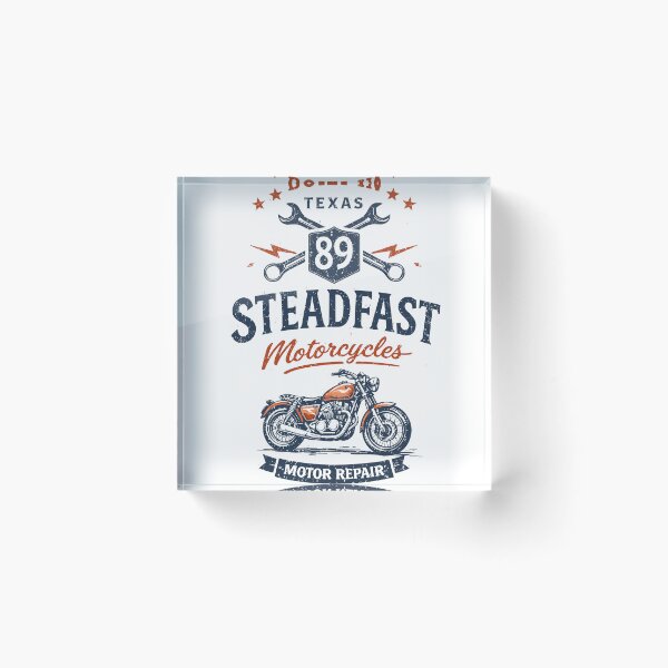 Item preview, Steadfast Motorcycles Texas T-Shirt designed and sold by Matinez Pink.