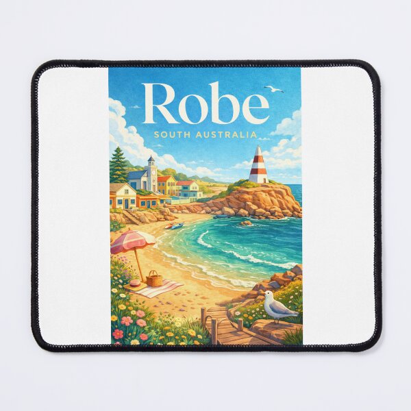 Item preview, Robe South Australia Coastal Village Lighthouse Guichen Bay designed and sold by Places On Earth.