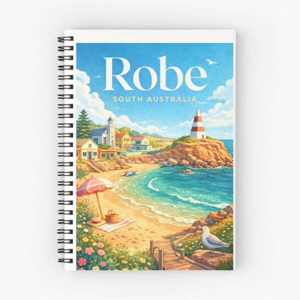 Item preview, Robe South Australia Coastal Village Lighthouse Guichen Bay designed and sold by Places On Earth.