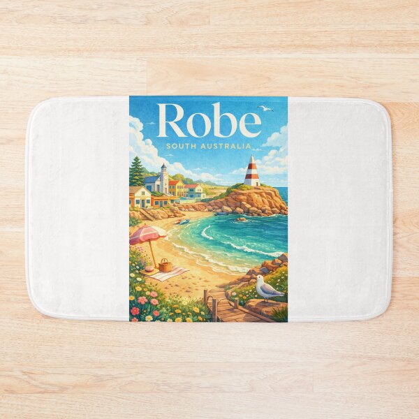 Item preview, Robe South Australia Coastal Village Lighthouse Guichen Bay designed and sold by Places On Earth.